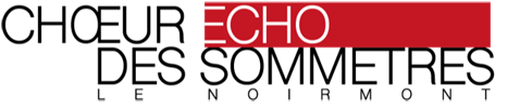 Logo Choeur Echo des Sommêtres
